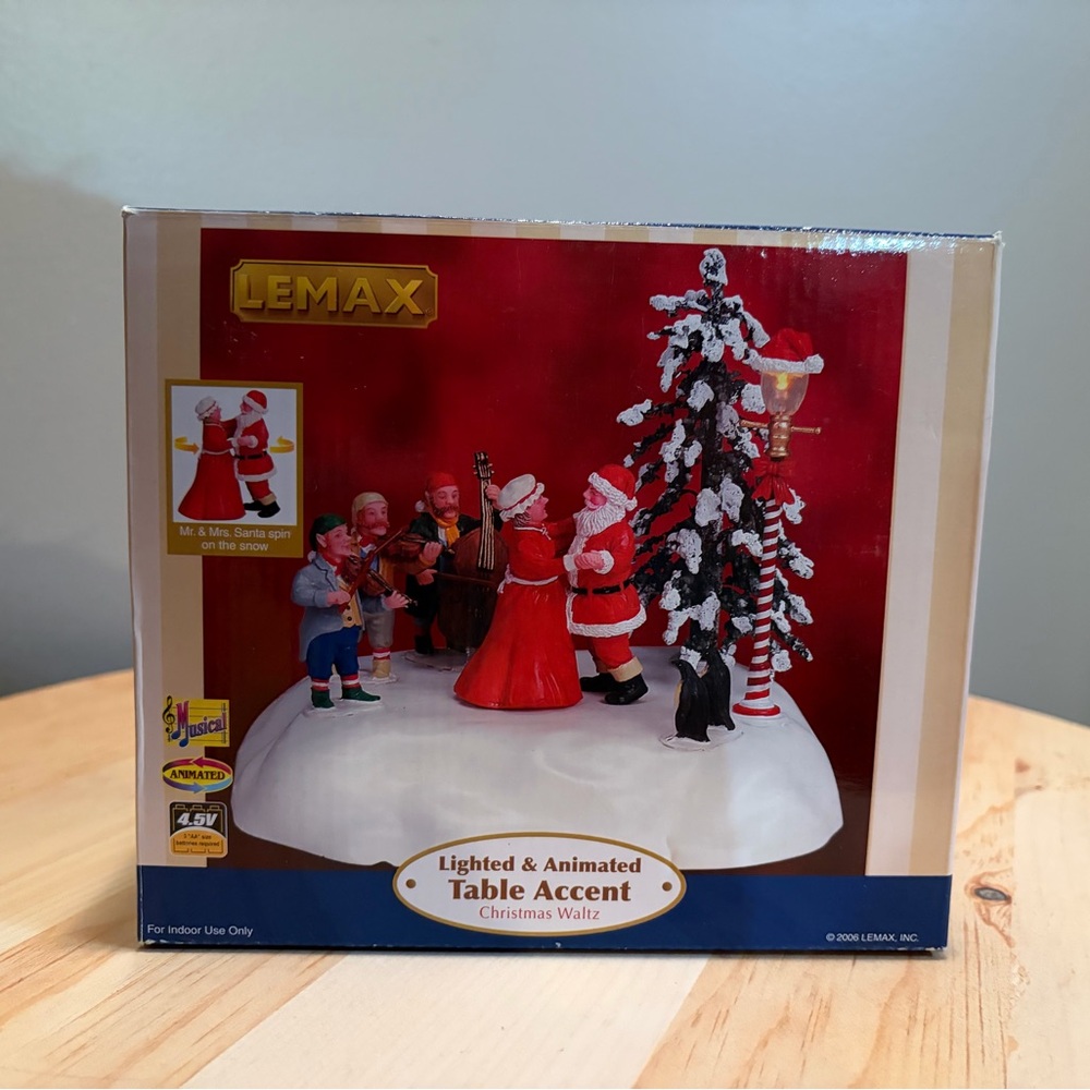 Retired Lemax Christmas Waltz
